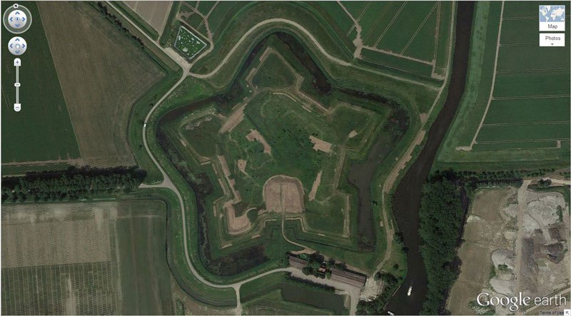 star-fort-google-earth