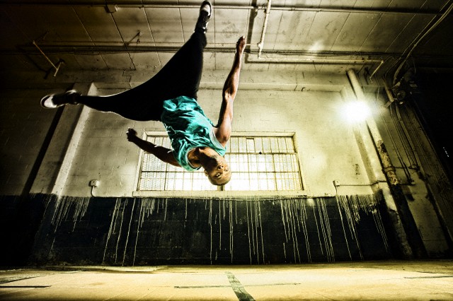 Hip hop dancer --- Image by © Artiga Photo/Corbis