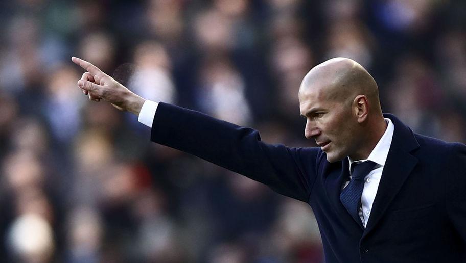 MADRID, SPAIN - FEBRUARY 27:  Head coach Zinedine Zidane of Real Madrid CF gives instructions during the La Liga match between Real Madrid CF and Club Atletico de Madrid at Estadio Santiago Bernabeu on February 27, 2016 in Madrid, Spain.  (Photo by Gonzalo Arroyo Moreno/Getty Images)