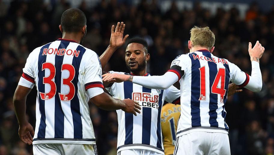 during the Barclays Premier League match between West Bromwich Albion and Arsenal at The Hawthorns on November 21, 2015 in West Bromwich, England.