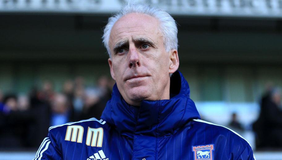 IPSWICH, ENGLAND - JANUARY 16:  Ipswich Town Manager Mick McCarthy during the Sky Bet Championship match between Ipswich Town and Preston North End at Portman Road on January 16, 2016 in Ipswich, England. (Photo by Stephen Pond/Getty Images)