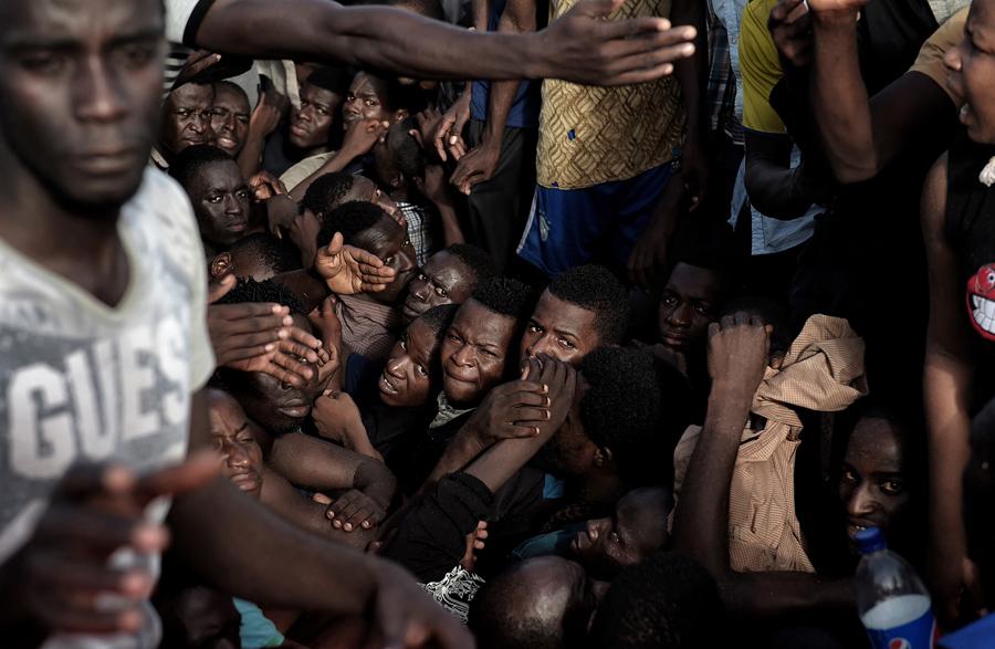 TOPSHOT-LIBYA-EUROPE-MIGRANTS