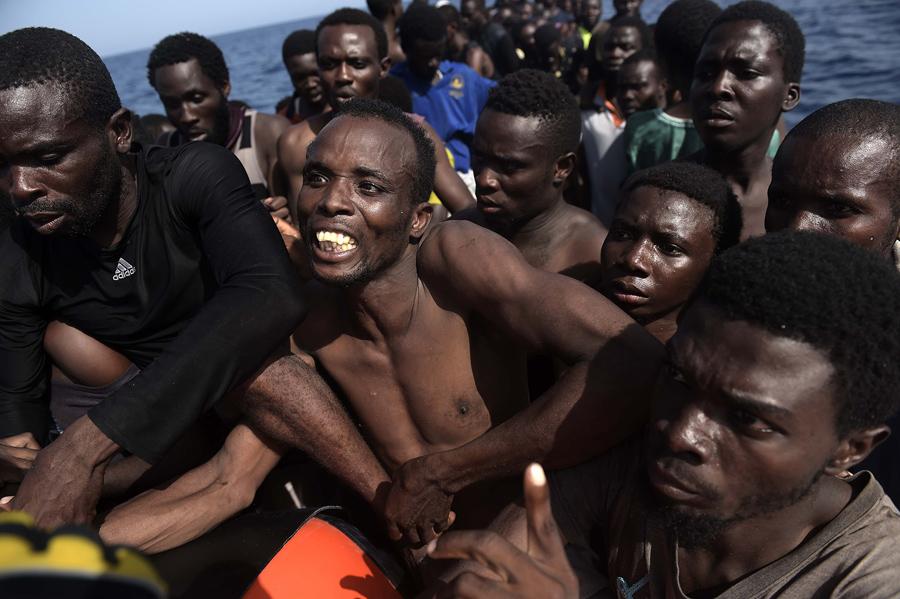 TOPSHOT-LIBYA-EUROPE-MIGRANTS