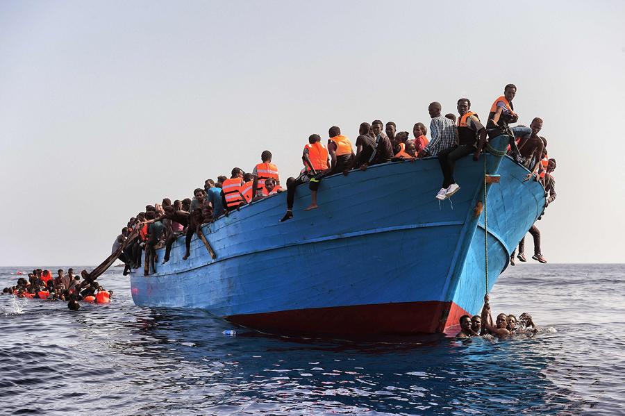 TOPSHOT-LIBYA-EUROPE-MIGRANTS