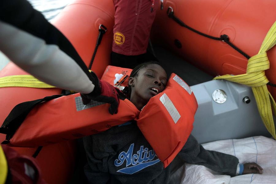 TOPSHOT-LIBYA-EUROPE-MIGRANTS