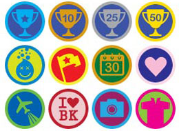 badges